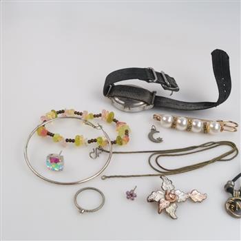 Mixed Jewelry And Watch, 4+ Pieces