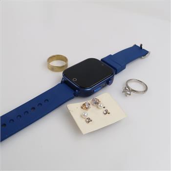 Mixed Jewelry And Watch, 4+ Pieces