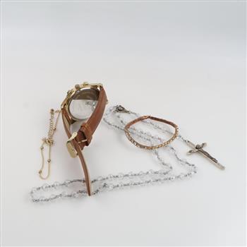 Mixed Jewelry And Watch, 4 Pieces