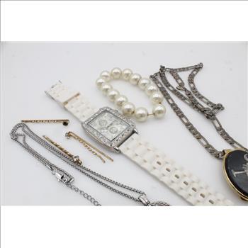 Mixed Jewelry And Watch, 4+ Pieces