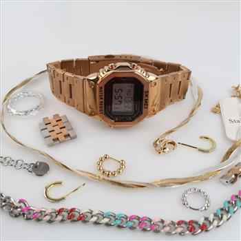 Mixed Jewelry And Watch, 5+ Pieces
