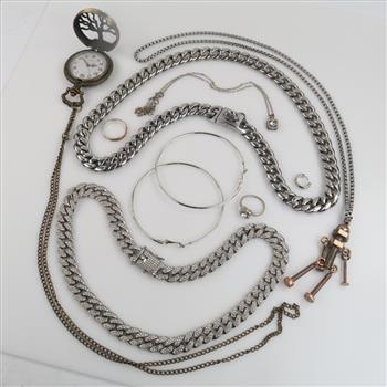 Mixed Jewelry And Watch, 5+ Pieces