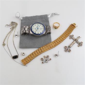Mixed Jewelry And Watch, 5+ Pieces