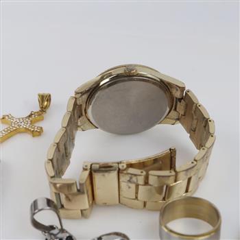 Mixed Jewelry And Watch, 6 Pieces