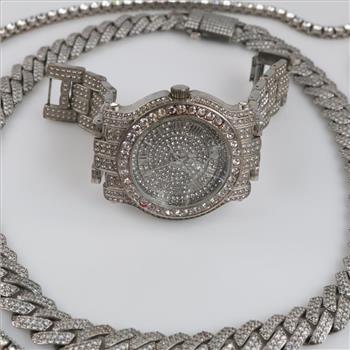 Mixed Jewelry And Watch, 6+ Pieces