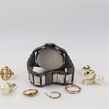 Mixed Jewelry And Watch, 6+ Pieces