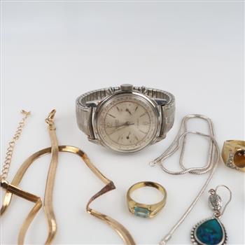 Mixed Jewelry And Watch, 6+ Pieces