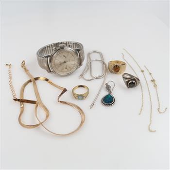 Mixed Jewelry And Watch, 6+ Pieces