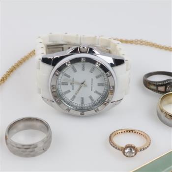 Mixed Jewelry And Watch, 6 Pieces