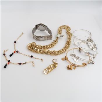 Mixed Jewelry And Watch, 6+ Pieces