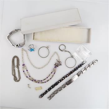 Mixed Jewelry And Watch, 8+ Pieces