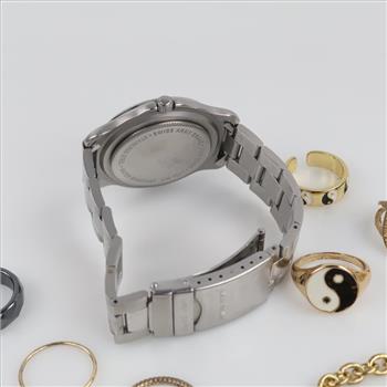 Mixed Jewelry And Watch, 8 Pieces