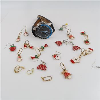 Mixed Jewelry And Watch, 9+ Pieces