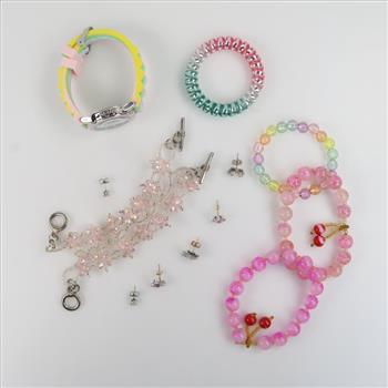 Mixed Jewelry And Watch, 9 Pieces