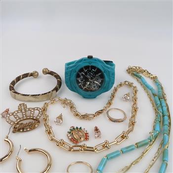 Mixed Jewelry And Watch, 9+ Pieces