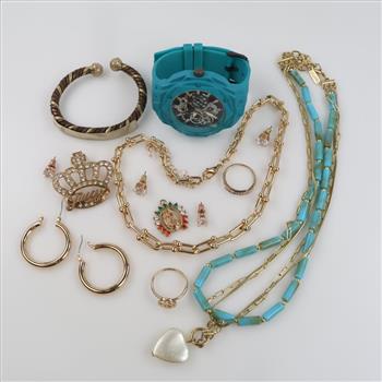 Mixed Jewelry And Watch, 9+ Pieces