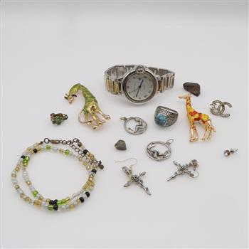 Mixed Jewelry And Watch, 9+ Pieces
