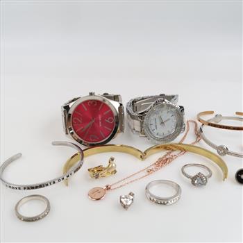 Mixed Jewelry And Watches, 10+ Pieces