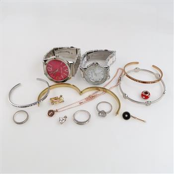 Mixed Jewelry And Watches, 10+ Pieces