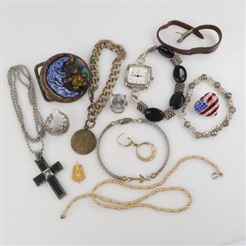 Mixed Jewelry And Watches, 10+ Pieces