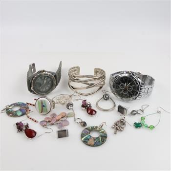 Mixed Jewelry And Watches, 14+ Pieces