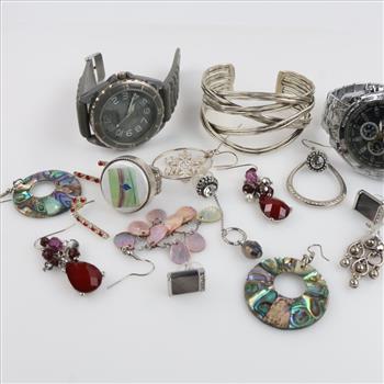 Mixed Jewelry And Watches, 14+ Pieces
