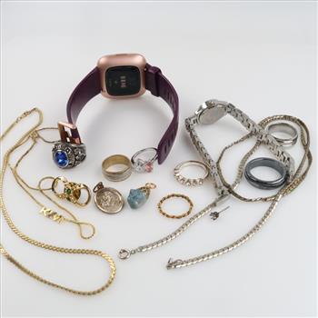 Mixed Jewelry And Watches, 16 Pieces