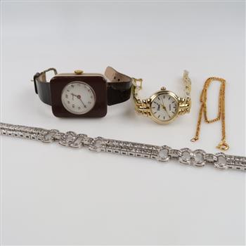 Mixed Jewelry And Watches, 2+ Pieces