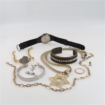 Mixed Jewelry And Watches, 4+ Pieces