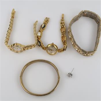 Mixed Jewelry And Watches, 4+ Pieces