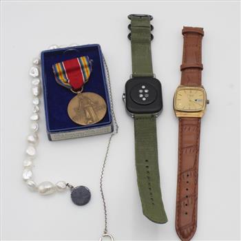 Mixed Jewelry And Watches, 4 Pieces