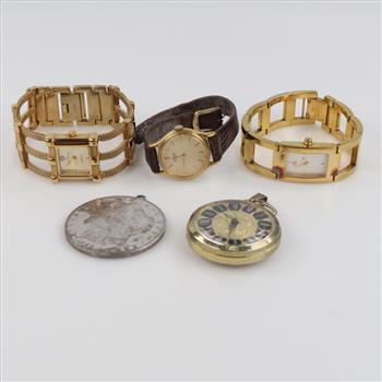 Mixed Jewelry And Watches, 4+ Pieces- Including Silver Pendant