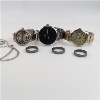 Mixed Jewelry And Watches, 6+ Pieces