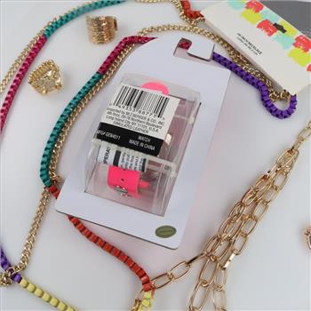 Mixed Jewelry And Watches, 6+ Pieces