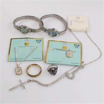 Mixed Jewelry And Watches, 6+ Pieces