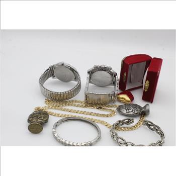 Mixed Jewelry And Watches, 6+ Pieces