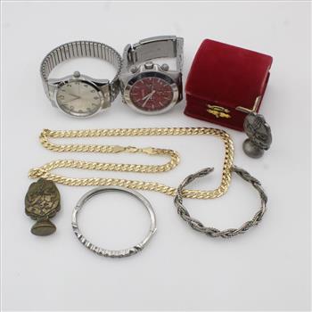 Mixed Jewelry And Watches, 6+ Pieces