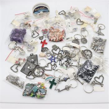 Mixed Jewelry Craft Making Supplies, 1+ Lbs