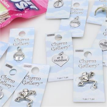 Mixed Jewelry Crafting Beads, 10+ Pieces