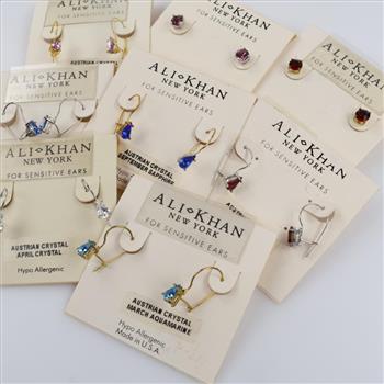 Mixed Jewelry Earrings, 8 Sets