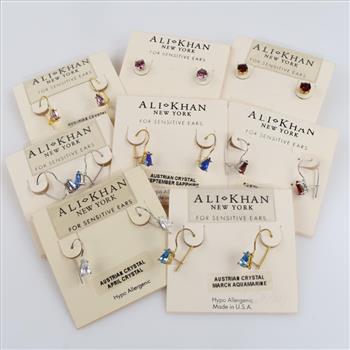 Mixed Jewelry Earrings, 8 Sets