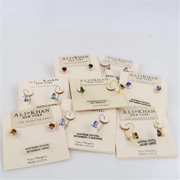 Mixed Jewelry Earrings, 8 Sets