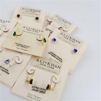 Mixed Jewelry Earrings, 8 Sets