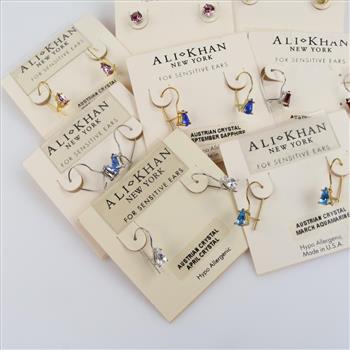 Mixed Jewelry Earrings, 8 Sets