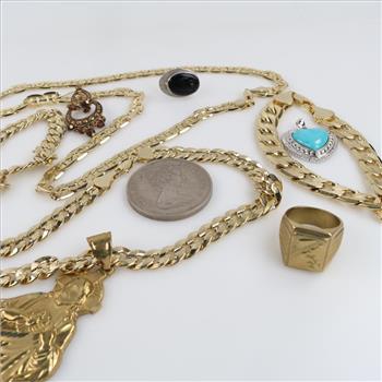 Mixed Jewelry Foreign Currency, 8+ Pieces
