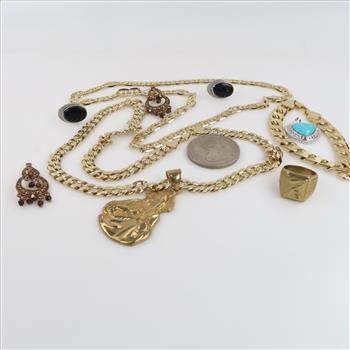 Mixed Jewelry Foreign Currency, 8+ Pieces