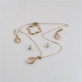 Mixed Jewelry Includes Silver, 4+ Pieces