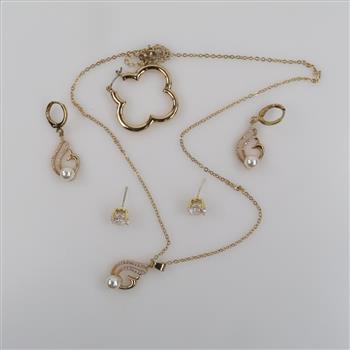 Mixed Jewelry Includes Silver, 4+ Pieces