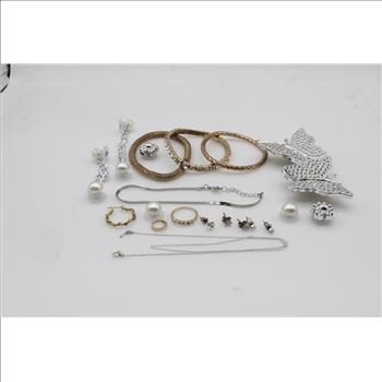 Mixed Jewelry Including Silver, 12+ Pieces