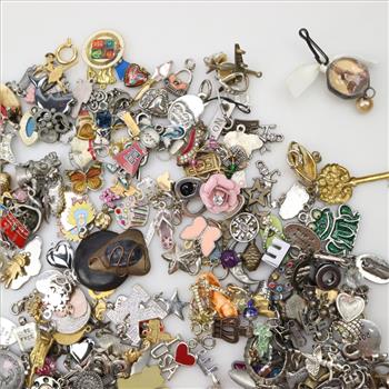 Mixed Jewelry Making Pieces, 2+lbs